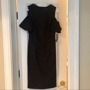 Fitted black Zara dress